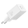 Зарядное устройство Baseus Cube Fast Charger C+U 20 Вт EU Moon (P10111403213-00) Белый Зарядное устройство Baseus Cube Fast Charger C+U 20 Вт EU Moon (P10111403213-00) Белый