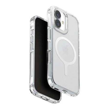 Чехол для iPhone 17 с MagSafe 6.3" UNIQ LIFEPRO XTREME AF FROST (IP6.3(2025)-LXAFMFCLRW) Прозрачный/белый Чехол для iPhone 17 с MagSafe 6.3" UNIQ LIFEPRO XTREME AF FROST (IP6.3(2025)-LXAFMFCLRW) Прозрачный/белый