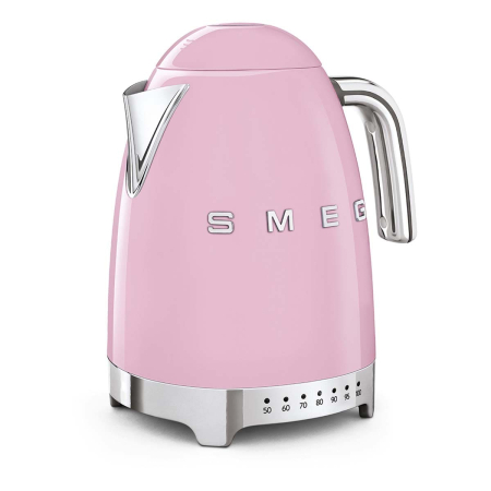 Чайник электрический с регулируемой температурой SMEG 50s style (KLF04PKEU) Розовый Чайник электрический с регулируемой температурой SMEG 50s style (KLF04PKEU) Розовый