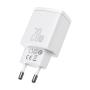 Зарядное устройство Baseus Compact Quick Charger U+C 20W EU (CCXJ-B02) Белый Зарядное устройство Baseus Compact Quick Charger U+C 20W EU (CCXJ-B02) Белый