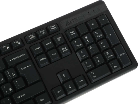 Клавиатура A4Tech KK-3 USB (1530244) Black, черный Клавиатура A4Tech KK-3 USB (1530244) Black, черный