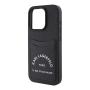 Чехол Karl Lagerfeld для iPhone 15 Pro Max Cardslot PU Saffiano RSG 3D rubber logo Hard (KLHCP15XSAPRSGK) Черный Чехол Karl Lagerfeld для iPhone 15 Pro Max Cardslot PU Saffiano RSG 3D rubber logo Hard (KLHCP15XSAPRSGK) Черный
