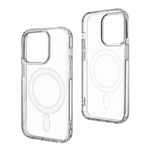 Чехол для iPhone 15 с Magsafe Mutural Jingtou Series Прозрачный