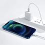 Кабель Baseus Type-C – Lightning Superior Series Fast Charging Data Cable PD, 20W, 2 м (CATLYS-C02) Белый Кабель Baseus Type-C – Lightning Superior Series Fast Charging Data Cable PD, 20W, 2 м (CATLYS-C02) Белый