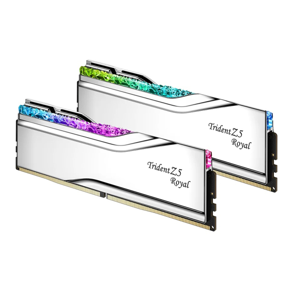 Оперативная память G.SKILL Trident Z5 Royal RGB (F5 6400J3239G32GX2 TR5S) DDR5 64GB 6400MHz CL32 UDIMM 2x32GB RGB