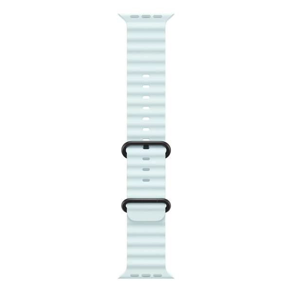 Apple Watch Ultra 2 (2024), 49 мм корпус из титана цвета «Black», ремешок Ocean Band цвета «Ice Blue» Apple Watch Ultra 2 (2024), 49 мм корпус из титана цвета «Black», ремешок Ocean Band цвета «Ice Blue»