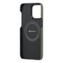 Чехол для iPhone 15 Pro Max Pitaka Fusion Weaving MagEZ Case 4, Overture, кевлар (арамид) (FO1501PM) Черный/зеленый Чехол для iPhone 15 Pro Max Pitaka Fusion Weaving MagEZ Case 4, Overture, кевлар (арамид) (FO1501PM) Черный/зеленый