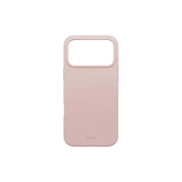 Чехол для iPhone 17 Pro с MagSafe UNIQ LINO (IP6.3P(2025)-LINOMBPNK) Blush Pink, розовый
