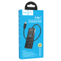 USB-хаб hoco. 4в1 Type-C на USB 3.0 + 3 USB 2.0 (HB25T) Черный USB-хаб hoco. 4в1 Type-C на USB 3.0 + 3 USB 2.0 (HB25T) Черный