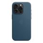 Чехол FineWoven Case для Apple iPhone 15 Pro с MagSafe Pacific Blue, синий Чехол FineWoven Case для Apple iPhone 15 Pro с MagSafe Pacific Blue, синий