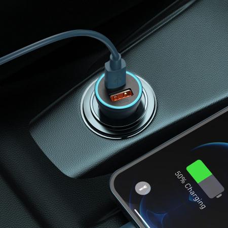 Автомобильное зарядное устройство Baseus Golden Contactor Pro Dual Quick Charger Car Charger U+C 40W (CCJD-03) Синий Автомобильное зарядное устройство Baseus Golden Contactor Pro Dual Quick Charger Car Charger U+C 40W (CCJD-03) Синий