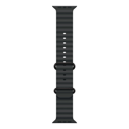 Apple Watch Ultra 2 (2024), 49 мм корпус из титана цвета «Black», ремешок Ocean Band цвета «Black» Apple Watch Ultra 2 (2024), 49 мм корпус из титана цвета «Black», ремешок Ocean Band цвета «Black»