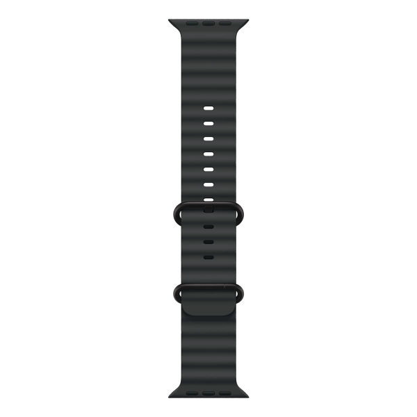 Apple Watch Ultra 2 (2024), 49 мм корпус из титана цвета «Black», ремешок Ocean Band цвета «Black» Apple Watch Ultra 2 (2024), 49 мм корпус из титана цвета «Black», ремешок Ocean Band цвета «Black»