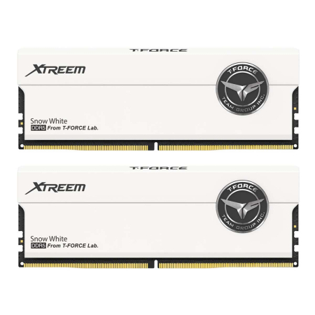 Оперативная память TEAMGROUP T Force Xtreem (FFWD532G7600HC36FDC01) DDR5 32GB 7600MHz CL36 UDIMM 2x16GB RGB White