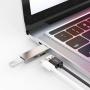 Хаб WiWU USB3.0*1+USB2.0*1+USB-C (T02 Pro) Серый Хаб WiWU USB3.0*1+USB2.0*1+USB-C (T02 Pro) Серый