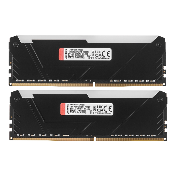 Оперативная память Kingston Fury Beast (KF432C16BB12AK2/32WP) DDR4 32GB 3200MHz CL16 UDIMM 2x16GB