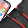 USB кабель Baseus разъем Lightning (CALKLF-B19) Красный/Черный USB кабель Baseus разъем Lightning (CALKLF-B19) Красный/Черный