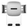 Автомобильный держатель Baseus Easy Control Clamp Car Mount Holder (Standard) For Air Outlets Silver (SUYK000112) Серебристый Автомобильный держатель Baseus Easy Control Clamp Car Mount Holder (Standard) For Air Outlets Silver (SUYK000112) Серебристый