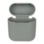 Чехол для Apple AirPods 1/2 Silicone Case Grandma Gray, бледно-серый Чехол для Apple AirPods 1/2 Silicone Case Grandma Gray, бледно-серый